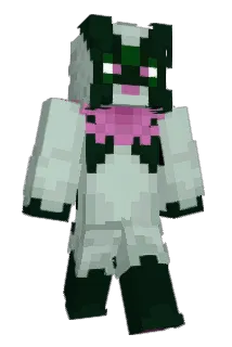 Darkwolfeye Minecraft avatar full body