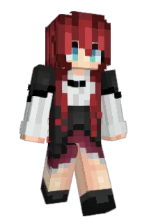 Darqstar Minecraft avatar full body