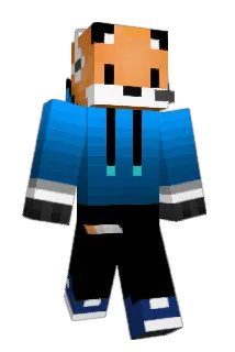 DarthFox Minecraft avatar full body