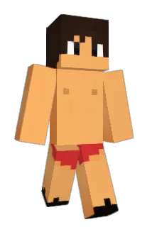 DarthPika Minecraft avatar full body