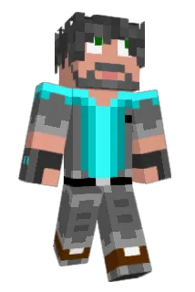 Darthflamingo Minecraft avatar full body