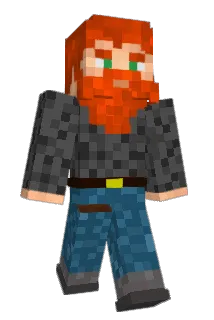 Darthpudding Minecraft avatar full body