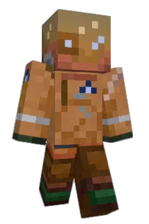 Darwinnable Minecraft avatar full body