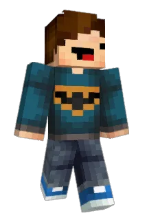 DaveRun Minecraft avatar full body