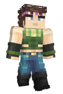 DaxiWaxi Minecraft avatar full body