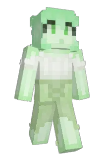 Daxolotl Minecraft avatar full body