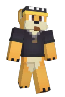 DaxterDingo Minecraft avatar full body