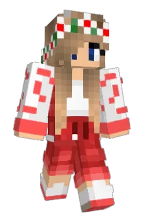 Dayli Minecraft avatar full body