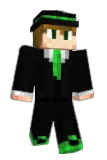 DeGrid Minecraft avatar full body