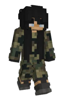 DeSylvia Minecraft avatar full body