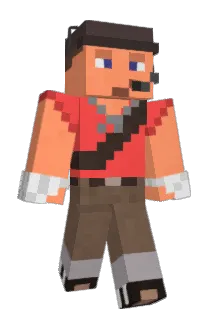 DeadlyHeavy Minecraft avatar full body