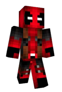 Deadpoolio Minecraft avatar full body
