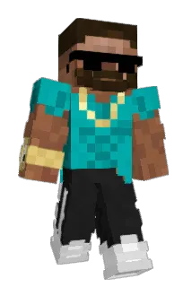Deafying Minecraft avatar full body