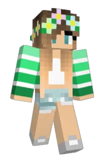 Deananana Minecraft avatar full body