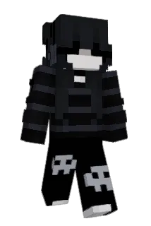 Death0Note Minecraft avatar full body