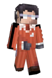 DeathBotV6 Minecraft avatar full body