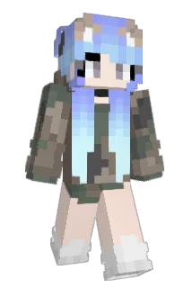 DeathMochi Minecraft avatar full body