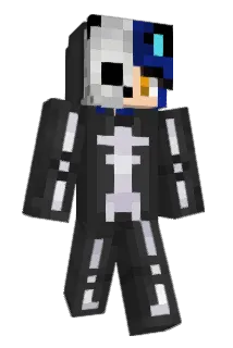 Deathish Minecraft avatar full body
