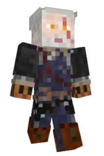 Deathlordish Minecraft avatar full body