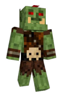 Deathportal Minecraft avatar full body