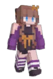 Deathsector Minecraft avatar full body
