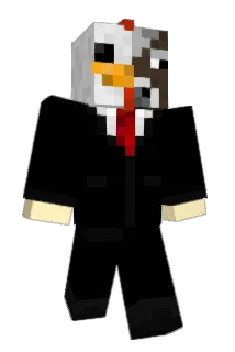 Deathzin Minecraft avatar full body