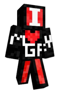 Debbloo Minecraft avatar full body