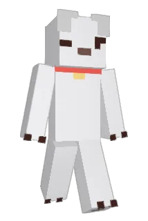 DebelaBerta Minecraft avatar full body