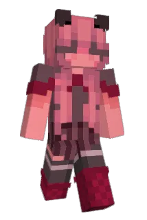 DecChan Minecraft avatar full body