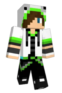 DeeQuest Minecraft avatar full body