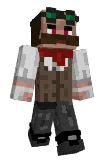 Deedro Minecraft avatar full body