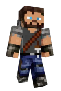 DeepDark_Echo Minecraft avatar full body