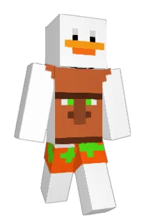 DeezEyebrows Minecraft avatar full body