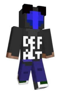 DefaultGames Minecraft avatar full body