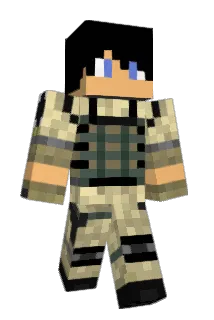 Defender701 Minecraft avatar full body