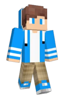 Defensa Minecraft avatar full body