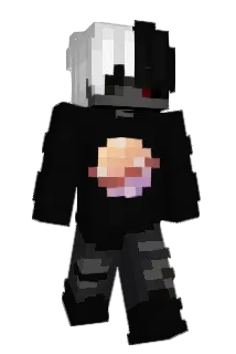 Definierter Minecraft avatar full body