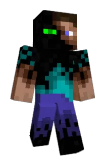 Degenerate Minecraft avatar full body