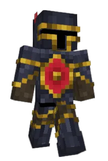 Dehydrated Minecraft avatar full body