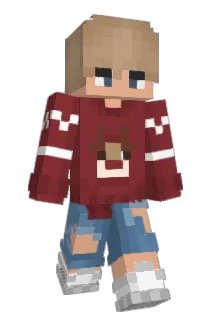 Dehydrierung Minecraft avatar full body