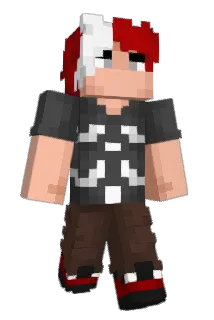 Delkartoon Minecraft avatar full body