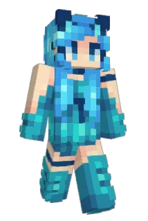 Dellie568 Minecraft avatar full body