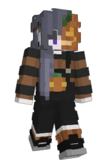 Deltafoxyy Minecraft avatar full body