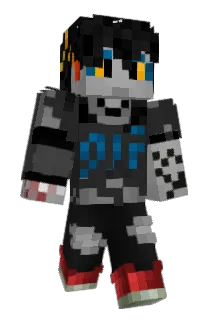 Deltarunegaming Minecraft avatar full body