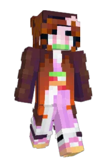 Delusaurus Minecraft avatar full body