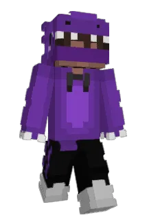 DemeIsPurple Minecraft avatar full body