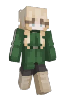 Dementieva Minecraft avatar full body