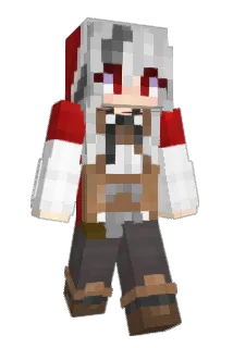DemiDimensional Minecraft avatar full body