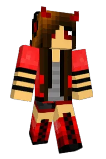DemonNat Minecraft avatar full body