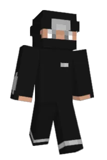 Demonated Minecraft avatar full body